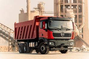 <span class=keywords><strong>Camion</strong></span> <span class=keywords><strong>benne</strong></span> d'occasion Shacman X5000 8X4, 12 pneus, Euro5, poids lourd avec moteur Cummins/WEICHAI, caisse <span class=keywords><strong>de</strong></span> chargement <span class=keywords><strong>de</strong></span> 5,6 m - Product Image 6