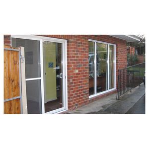 <span class=keywords><strong>Fenêtre</strong></span> coulissante horizontale en PVC à cadre blanc durable avec verre à revêtement Low-E pour appartement, protection imperméable et anti-UV - Product Image 1