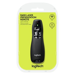 Presentador Láser R400, Control Remoto para Presentaciones, Negro 910 001356 - Product Image 2