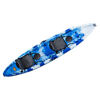 Canoë kayak bateau de pêche océan famille 2 + 1 personne kayak en plastique bateaux à rames avec pagaie kayak à pédale
