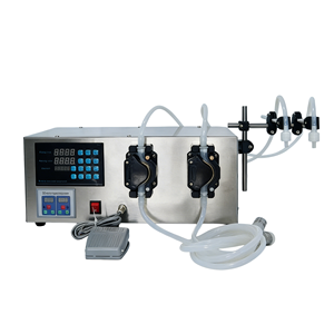 Dual Nozzle Peristaltic <b>Pump</b> Machine Plastic Oral Liquid Perfume Vial Filler for Chemical Applications for Juice Soda Filling - Product Image 3