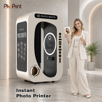 Machine de photomaton instantanée à écran tactile de 18,5 pouces de style coréen