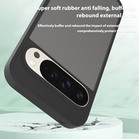Coque de Téléphone Bouclier Argenté Respectueuse de la Peau pour Google Pixel 9 Pixel 9 Pro 9 Pro Xl, Étui Antichoc