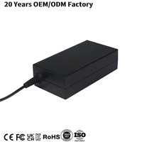 Adaptateur d'alimentation CC de bureau 65W 24V 2.7A Plug in PC Material FCC // KC/CE/CB/INMETRO/RoHS/REACH Certified