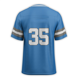 Venta al por Mayor de Camisetas de Fútbol Americano Unisex de Estilo Nuevo, Personalizadas, de Alta Calidad, 100% Poliéster Ecológico - Product Image 3