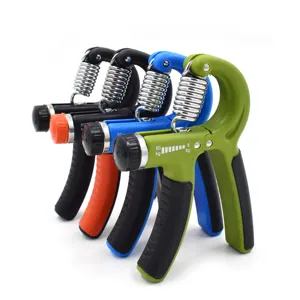 Força da mão do aperto anti slip Trainer Hand Grip Strengthener com contador para treino Atletas Climbers Músicos