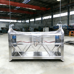 Электрическая подъемная строительная платформа для обслуживания зданий, высотных работ, с широкой рабочей площадкой, секции из алюминиевого сплава - Product Image 4