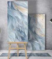 1220x2440mm/2800mm conception personnalisée impression UV feuille de marbre panneau mural feuille de marbre PVC