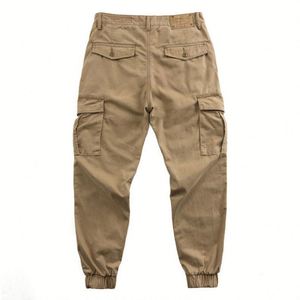 Pantalones Cargo de Algodón para Hombre, de Alta Calidad, con Múltiples Bolsillos, Estilo Casual, con Logotipo Personalizado, al por Mayor - Product Image 6