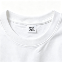 T-shirt Homme Col Rond Coupe Oversize 100% Coton 240 g/m² Broderie Style Streetwear Vente en Gros