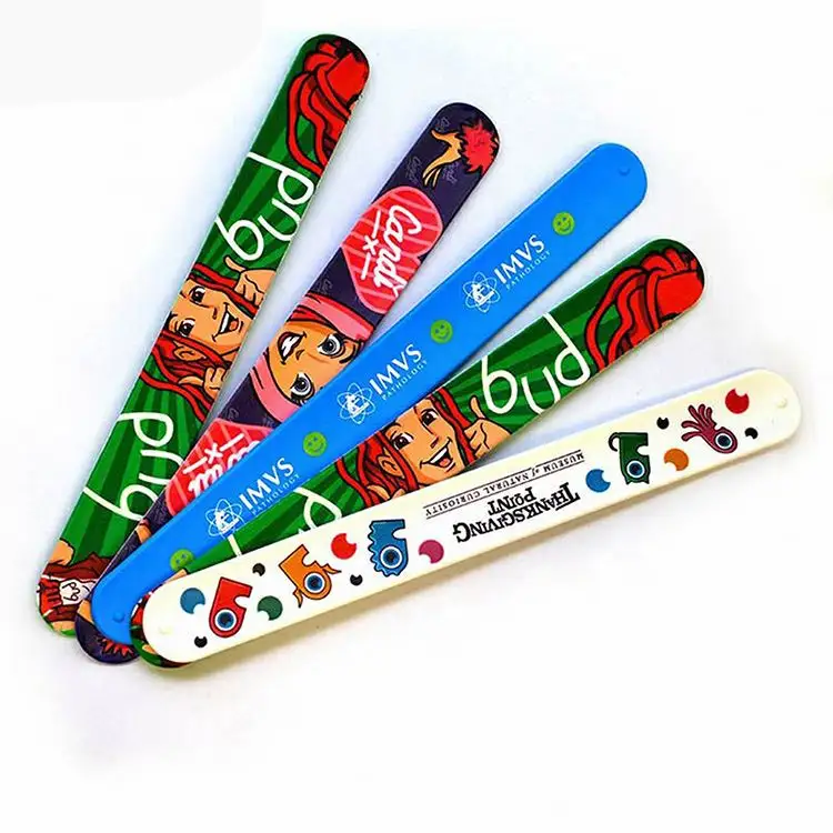 Latest Design Plastic Snap Slap Bracelet Stylus Pen With Ruler