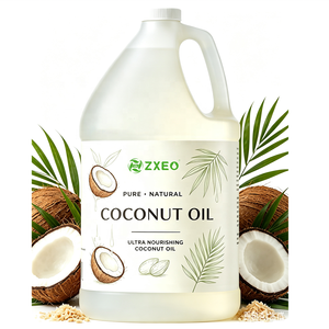 Huile de Coco 100% Pure Pressée à Froid, Huile Végétale Naturelle pour Peau, Cheveux, Massage, Hydratant, Nourrissant, <span class=keywords><strong>Anti</strong></span>-Âge, Vente en Gros - Product Image 1
