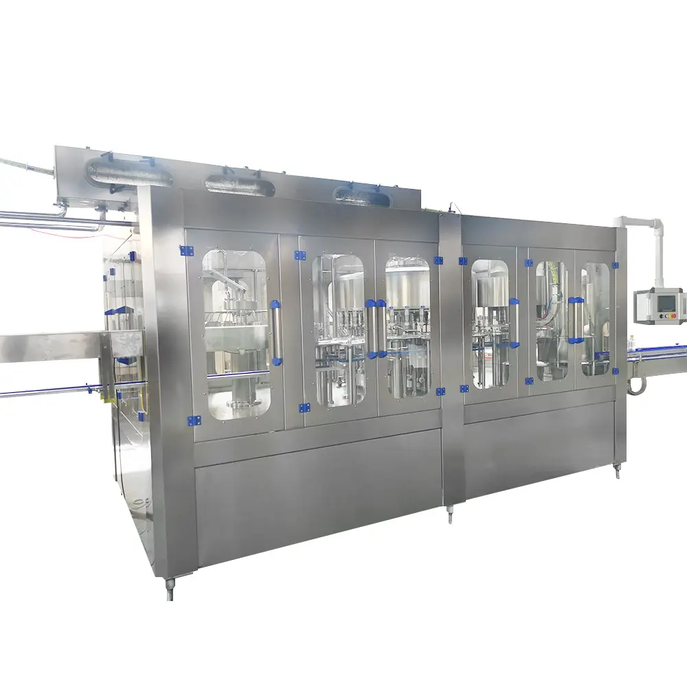 8-8-3 Small Automatic Bottle Pure water filling production machine manufacturer