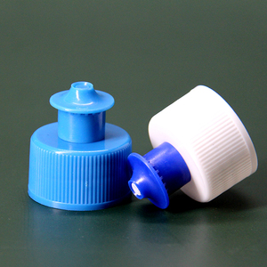 Vente en gros de bouchons en plastique vides de 20mm 20/410 Fournisseurs de bouchons de fermeture de bouteille Push Pull pour crème de <span class=keywords><strong>bain</strong></span> - Product Image 3