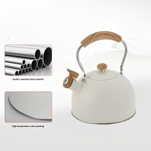 European 2.5L Stainless Steel Whistling <strong>Kettle</strong> Gas Induction Cooker Compatible Universal Tea Coffee Water <strong>Kettle</strong> Blue Green - Product Image 5