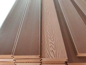 Anti-Slip Straight Grain <b>Dual</b> <b>Lock</b> Interlocking Eco-Friendly WPC Wood Modern Exterior - Product Image 2