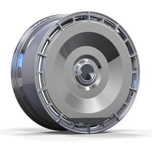 ล้อฟอร์จ 6061-T6 แบบกำหนดเอง ขนาด 19 20 <span class=keywords><strong>21</strong></span> 22 23 นิ้ว <span class=keywords><strong>5</strong></span> ก้าน สีเงิน สำหรับเปลี่ยนใส่รถยนต์ ล้ออัลลอย 5x112 5x120/130 ล้อฟอร์จสำหรับรถยนต์ - Product Image 2