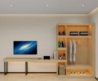 Hotel-TV-Ständer und Schreibtisch-Kombinationsset, Maßgefertigt für Gästezimmer, Apartments und Hotelprojekte