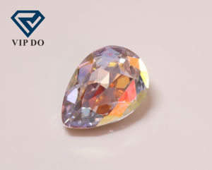 Venta caliente de alta calidad en forma de gota Placa de color natural <span class=keywords><strong>LA</strong></span> series K9 Glass Loose Pointback Crystal Rhinestone para <span class=keywords><strong>la</strong></span> fabricación de joyas - Product Image 4