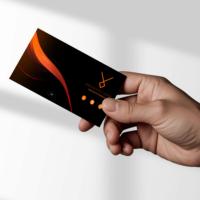 Cartes de visite personnalisées avec impression recto-verso, logo personnalisé, carte de membre de luxe, impression offset haute résolution, cartes en papier