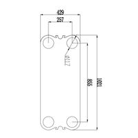 Échangeur de chaleur à plaques en titane GEA VT405 SS304 SS316L avec logo personnalisé, refroidisseur d'huile hydraulique industriel, usine OEM Chine