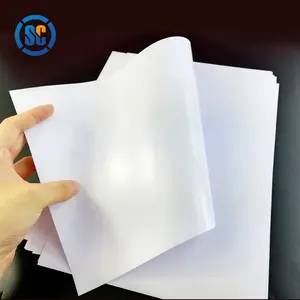 Originele Fabrikant-A4 Grootte Inkjet Afdrukken Plastic Pvc Blad Met Verschillende Dikte