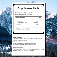 Shilajit Ultra Fuerte 15250mg, 60cap,rhodiola,panax,turmeric | Cuotas Sin Interés - Foto 12