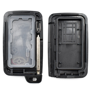 T-oyota Camry 3 + 1 Nút Xe Thông Minh Chìa Khóa Xe Shell Llaves Cles Trong Màu Đen Với Khẩn Cấp Key Blade Với Logo - Product Image 4