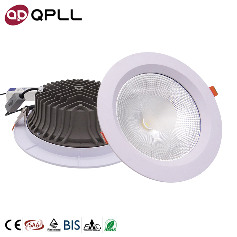 2022 коммерческий внутренний 3CCT круглый Точечный светильник, встраиваемый 7 Вт 10 Вт 15 Вт 20 Вт 30 Вт светодиодный COB светильник