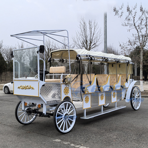 รถม้าไฟฟ้าสำหรับเที่ยวชมสถานที่สำคัญในราคาขายส่ง รถม้าสำหรับโอกาสพิเศษ รถม้าสำหรับงานแต่งงาน ลดราคา - Product Image 3