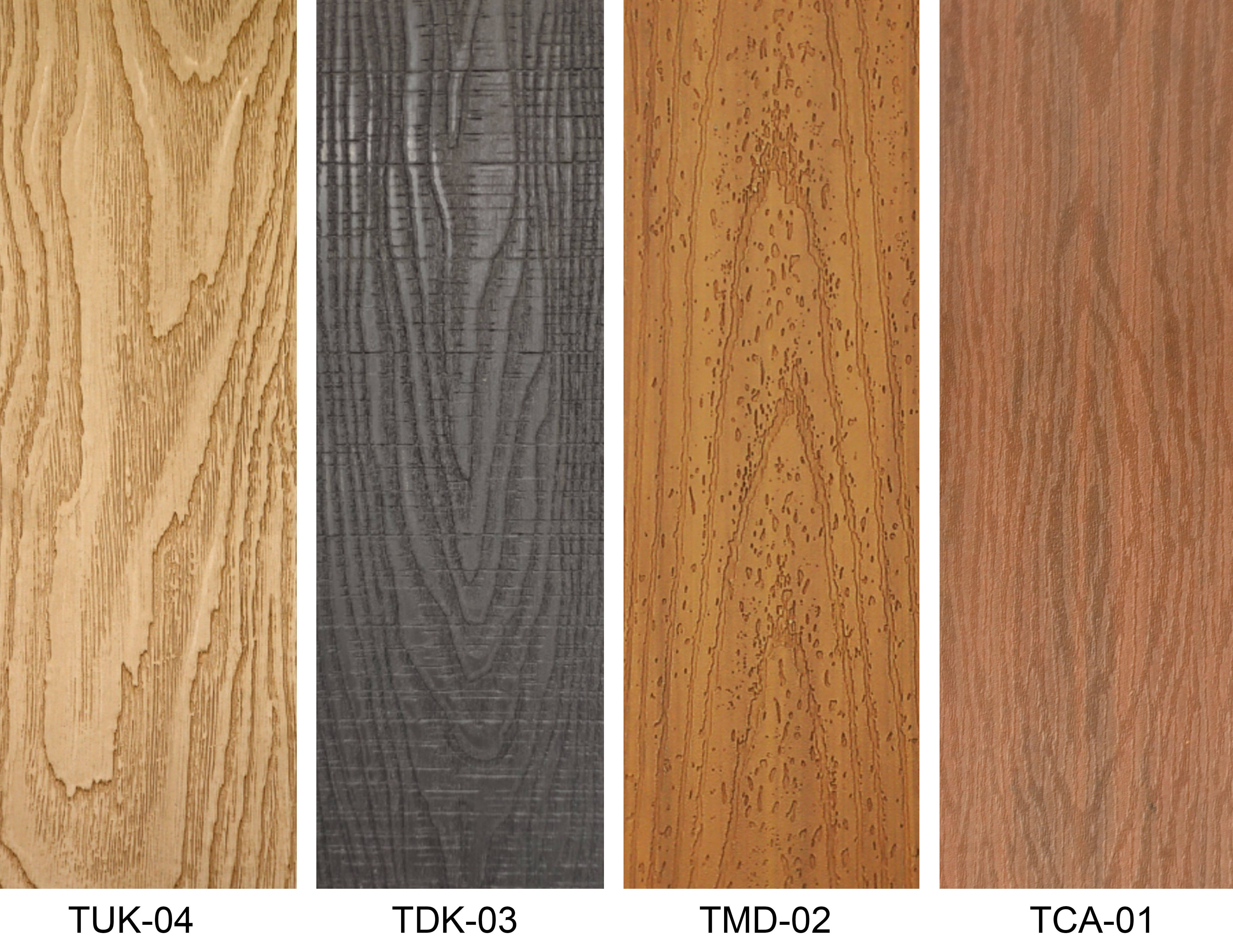 防火凹槽木塑复合阳台地板wpc/pvc地板