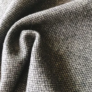 Wol Melton kain rajut mantel musim dingin Harga Murah 20% wol/poliester, kain tenun wol