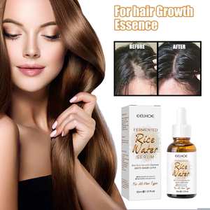 Nouveau EELHOE riz eau repousse des cheveux Essence traitement des cheveux sérum capillaire bio répare la sécheresse hydratant en douceur <span class=keywords><strong>incarné</strong></span> Hai - Product Image 6