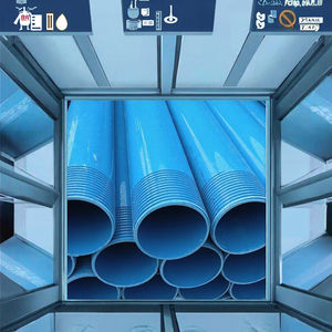Tuyaux de filetage de puits et de criblage en <span class=keywords><strong>PVC</strong></span> haute pression pour les projets de tunnels et de mines dans les tailles 110 140 160 <span class=keywords><strong>125</strong></span> 160 225 - Product Image 3