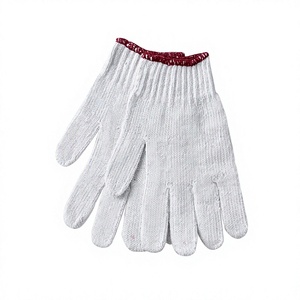 Guantes OMET Duraderos de 500-600g/doz, Antideslizantes, Resistentes al Calor y a los Cortes, con Puño de Seguridad, de Algodón y Poliéster, Libres de Látex, Transpirables, Nivel de Impacto 2 - Product Image 1