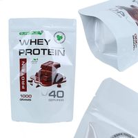 Sacs pochette refermable en plastique mylar de protéine de lactosérum de qualité alimentaire personnalisés