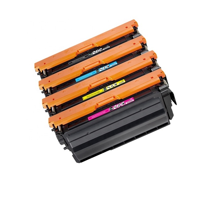 Original color toner cartridge 655A for HP CF450A CF451A CF452A CF453A use on hp printer M652n M652dn M653dn M653x