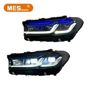 MES DESIGN Auto Car Accessories LED Head Lights for BMW M5 F90 5 Series G30 G38 2018-2023 Car Lighting Systems Laser Front Light