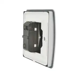 ABUK yeni tasarım ışık kontrol anahtarı soket 250V 10A 2 gang 2 yollu elektrik duvar anahtarları ev ofis iş için