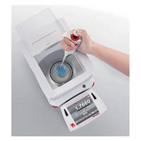 Balance analytique OHAUS Explorer EX124 EX124/AD 120g 0,0001g 0,1mg avec écran tactile pour laboratoire