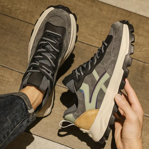 Nuevas llegadas: Zapatillas deportivas retro casuales para hombre, personalizadas, tallas grandes, cómodas y antideslizantes para primavera, otoño e invierno. - Product Image 6