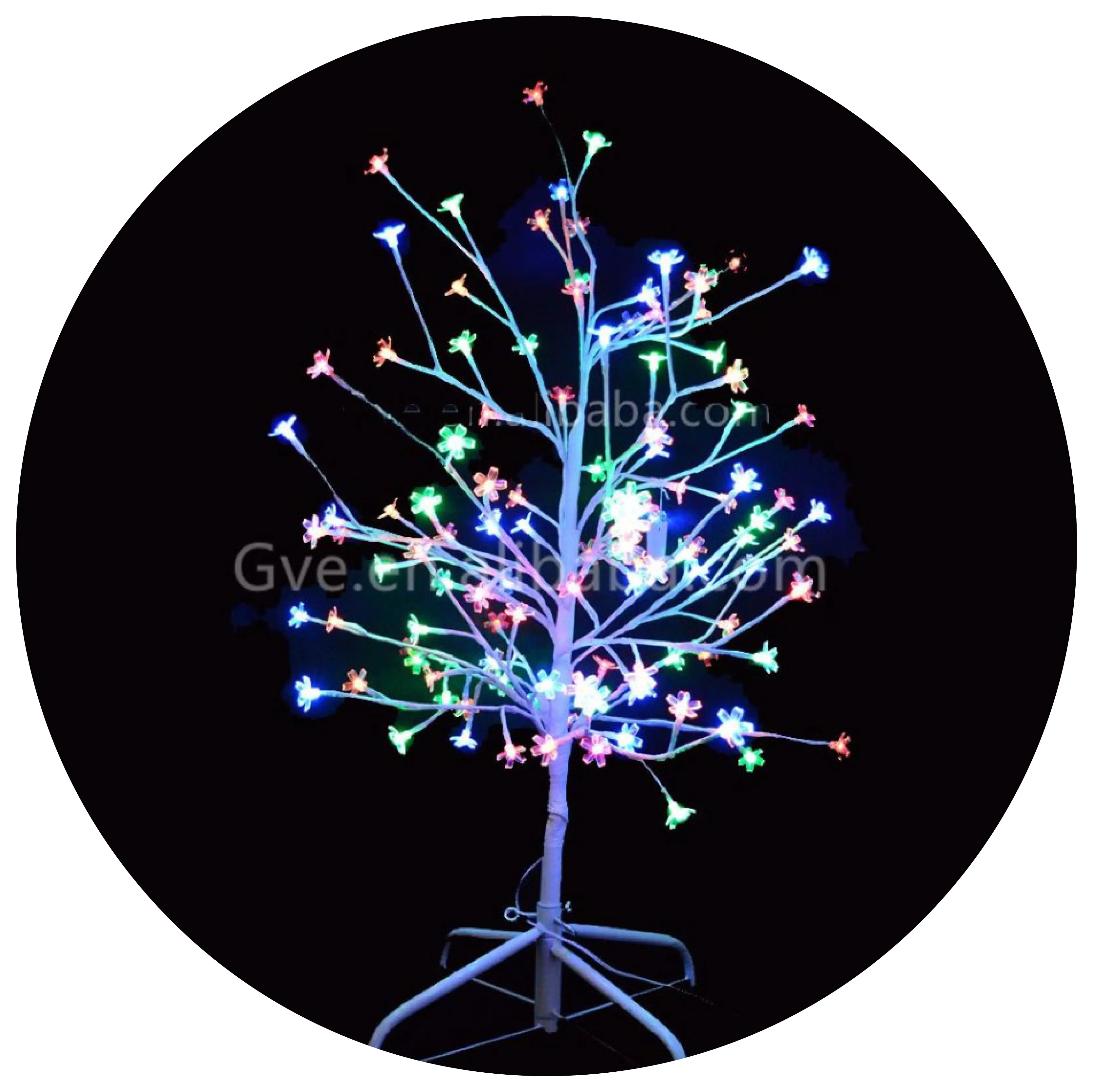 outdoor cherry blossom light tree for christmas lights decoration