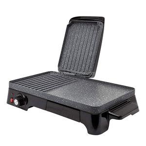 Aifa Elektrische Koreaanse Non-Stick Bbq Kook Bakplaat Met Hotpot Multifunctionele 2 In 1 Kookgrillpan En Hete Pot - Product Image 5