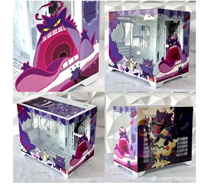 Uv khắc phun sơn nhà máy giao hàng trực tiếp tùy chỉnh Pokémon trường hợp máy tính & tháp hỗ trợ DIY hình ảnh truyền - Product Image 1