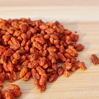Zeebuckthorn-bessen gedroogd, natuurlijk, gesneden, gezond, grote maat, groothandel fruit voor sap/fruitthee/extract