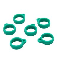 Anneaux en silicone 13mm 20mm, Collier, Cordon, Support de pendentif anti-perte, Crochet professionnel CLASSIQUE pour stylo, Caoutchouc antidérapant