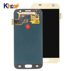 מקורי AMOLED תצוגת עבור Samsung S7 LCD מסך ללא מסגרת מגע מסך הרכבה G930F G930FD G930W8 מסך LCD החלפה