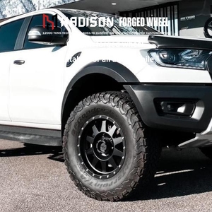 Ruedas OEM ODM Personalizadas, Completamente Forjadas, Resistentes, de 10 Radios, 6x139.7 5x127, de 17, 18 y 20 Pulgadas para Ford Bronco, <span class=keywords><strong>Jeep</strong></span> Wrangler, <span class=keywords><strong>Toyota</strong></span> <span class=keywords><strong>Prado</strong></span> - Product Image 1
