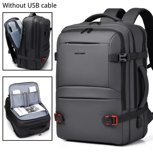 Mochila Personalizada al por Mayor, Ideal para Viajes, Oficina, Negocios, Elegante, Impermeable, de 17.3 Pulgadas, para Estudiantes, Escolares, Portátil - Product Image 1