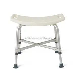 Verstellbarer Hochleistungs-Bades tuhl Bank Bariatric Shower Chair für ältere Aluminium-Badewannen sitz BA394